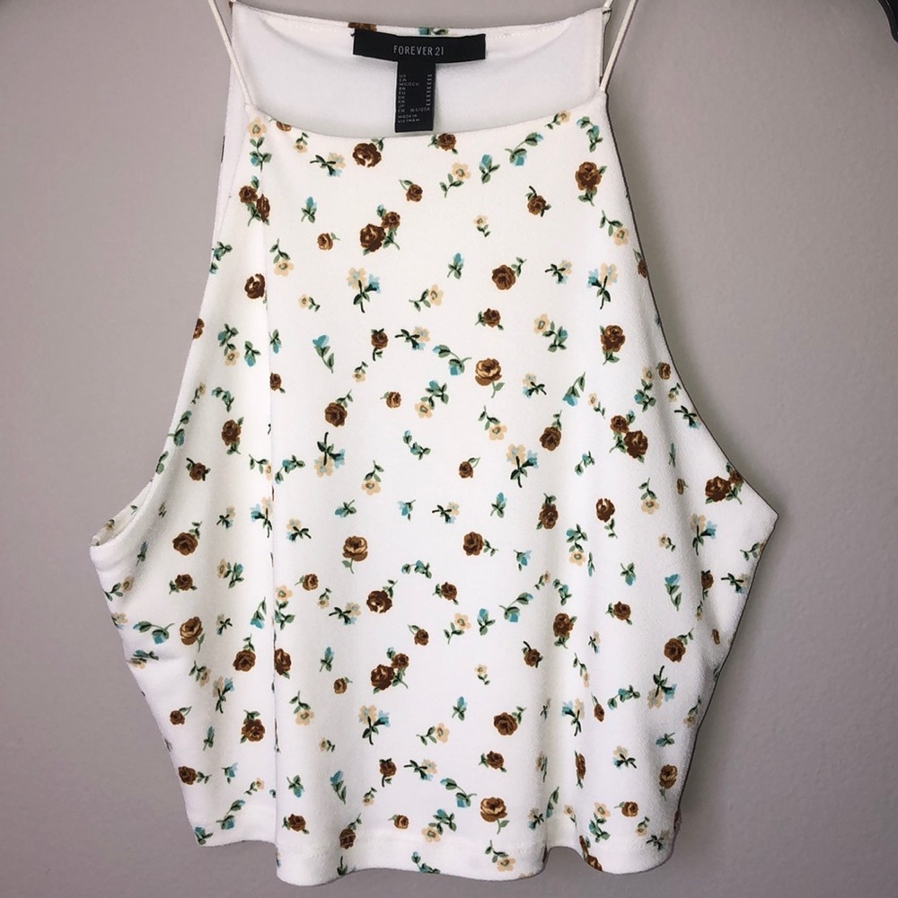Forever 21 Floral Tank top